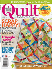 Quilt Magazine August/September 2013