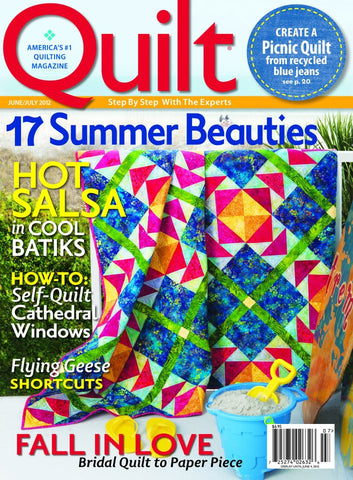 Quilt Magazine June/July 2012