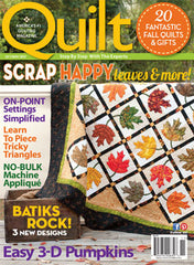 Quilt Magazine October/November 2012