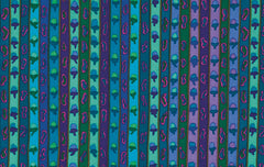 Ribbon Stripe - Blue