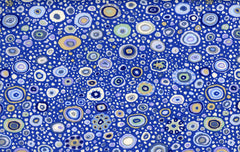 Roman Glass - Blue & White