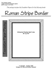 Roman Stripe Border