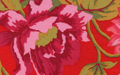 Rustic Floral - Red