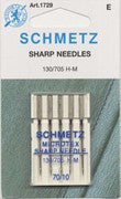 Schmetz Sharp/Microtex Machine Needle Size 10/70