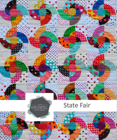 State Fair Pattern by Jen Kingwell