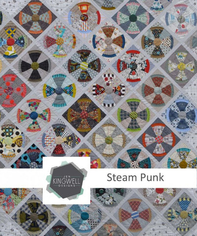 Steam Punk Pattern by Jen Kingwell