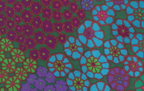 Tile Flowers - Green
