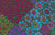Tile Flowers - Green