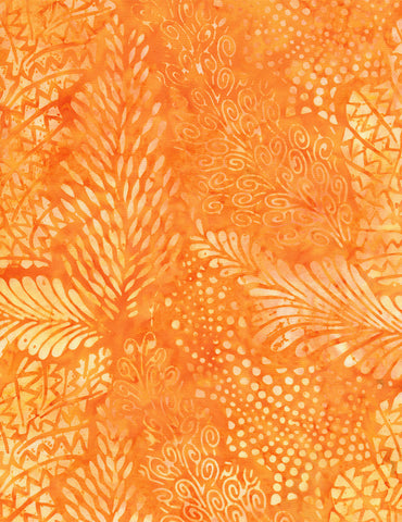 Tonga Aerial Garden View Orange B9596