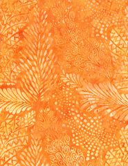 Tonga Aerial Garden View Orange B9596