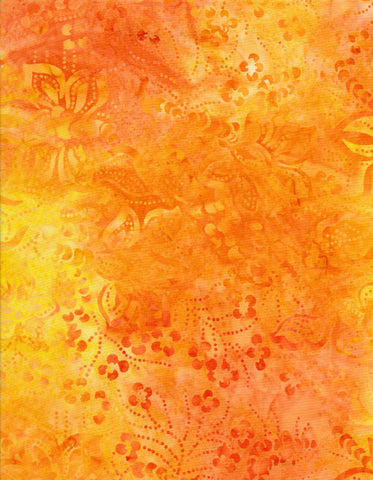 Tonga Dotty Flower Orange ~ B7019