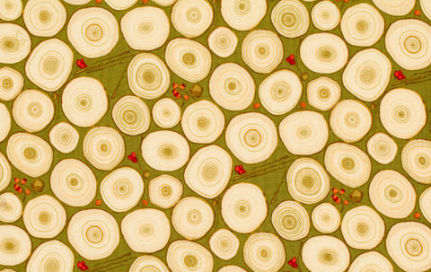 Tree Rings - Olive