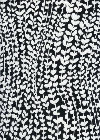 Wavy Vine Black - C8309