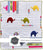 What Colour is an Elephant Pattern by Jen Kingwell