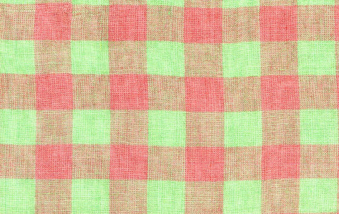 Woven Check - Mint