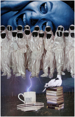 Three Saucers